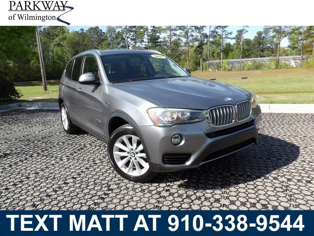 2017 BMW X3 28i — SUV — 72,452 mi — Wilmington, NC