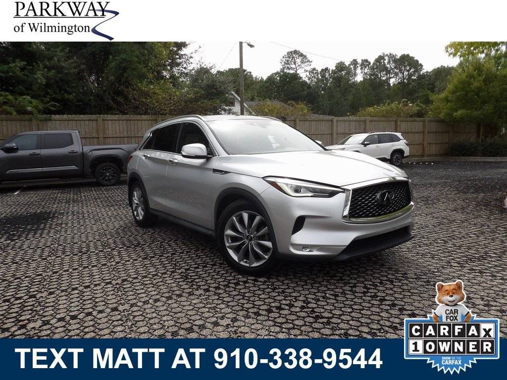 2020 INFINITI QX50 LUXE — SUV — 78,205 mi — Wilmington, NC
