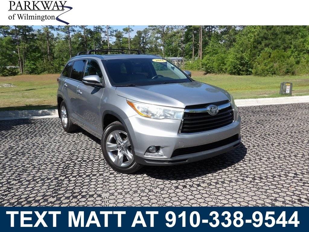 2016 Toyota Highlander Limited — SUV — 124,752 mi — Wilmington, NC