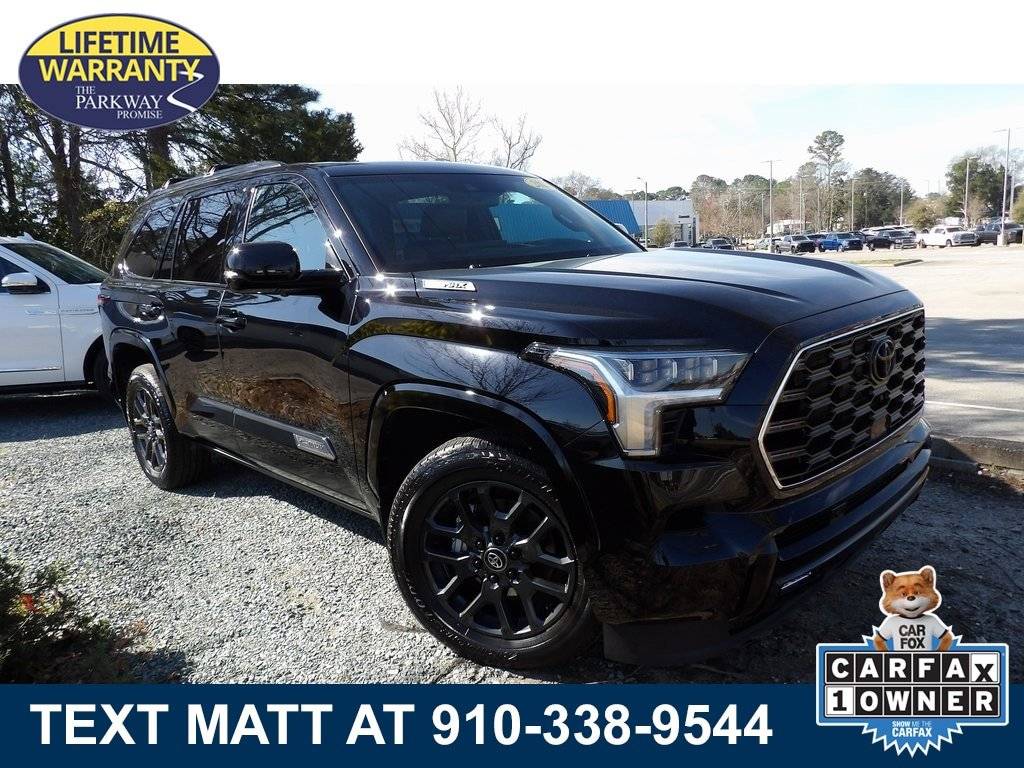2025 Toyota Sequoia Platinum — SUV — 5,443 mi — Wilmington, NC