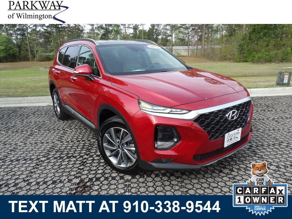 2019 Hyundai Santa Fe Limited — SUV — 67,418 mi — Wilmington, NC