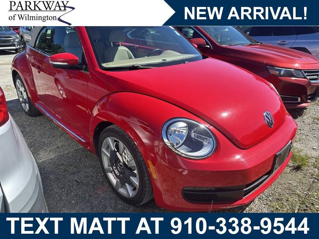 2015 Volkswagen Beetle 1.8T Classic — Convertible — 76,057 mi — Wilmington, NC