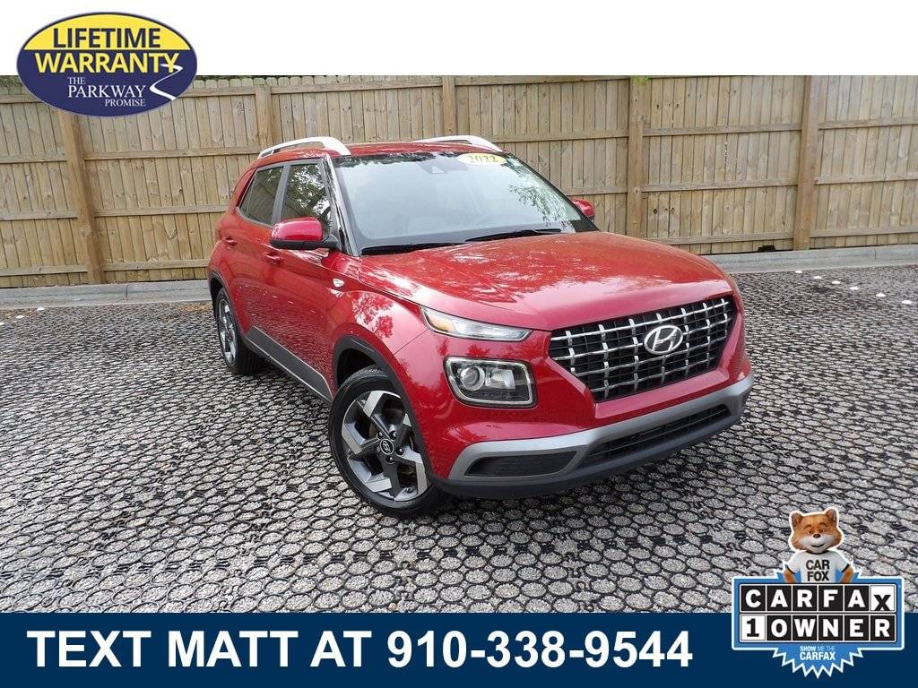 2022 Hyundai Venue SEL — SUV — 31,350 mi — Wilmington, NC
