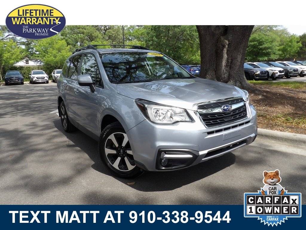 2018 Subaru Forester 2.5i Premium — SUV — 49,906 mi — Wilmington, NC