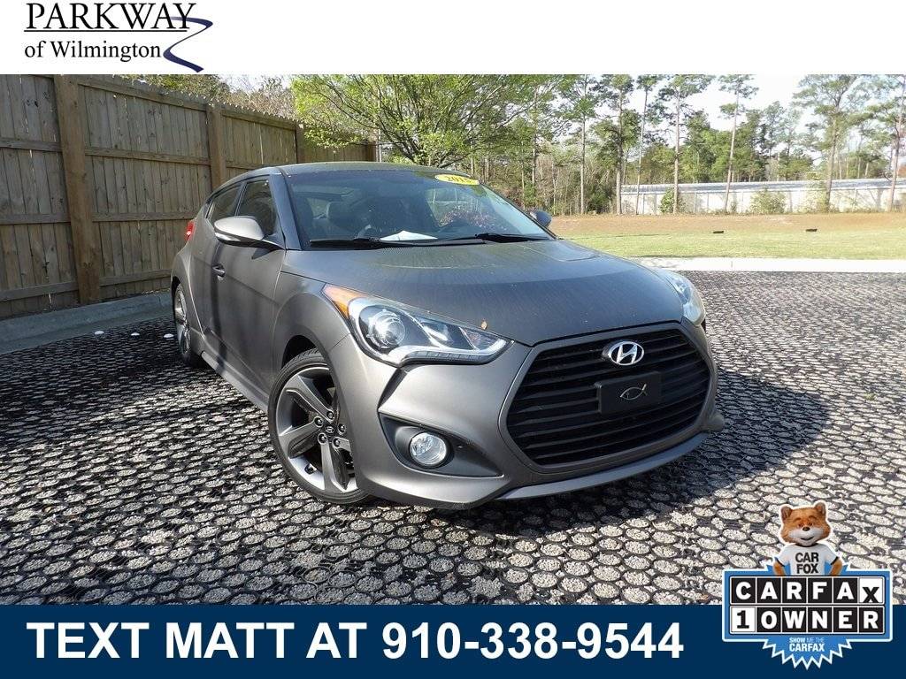 2015 Hyundai Veloster Turbo — Hatchback — 58,674 mi — Wilmington, NC