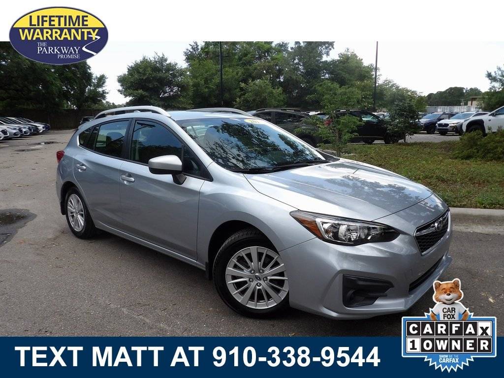 2017 Subaru Impreza 2.0i Premium — Hatchback — 38,168 mi — Wilmington, NC