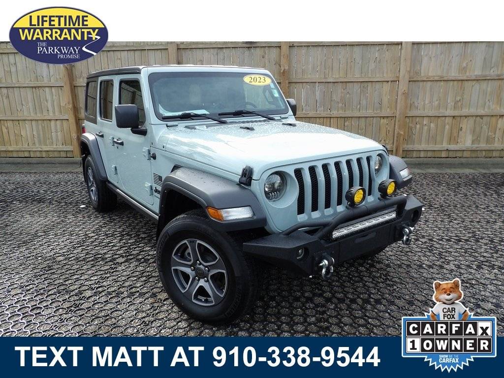 2023 Jeep Wrangler Sport S — SUV — 16,253 mi — Wilmington, NC
