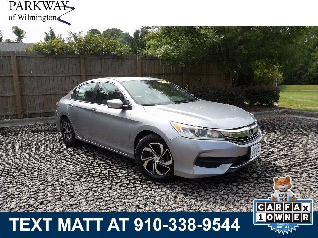 2017 Honda Accord LX — Sedan — 81,352 mi — Wilmington, NC