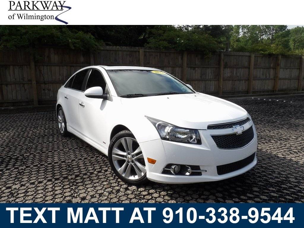 2014 Chevrolet Cruze LTZ — Sedan — 88,505 mi — Wilmington, NC
