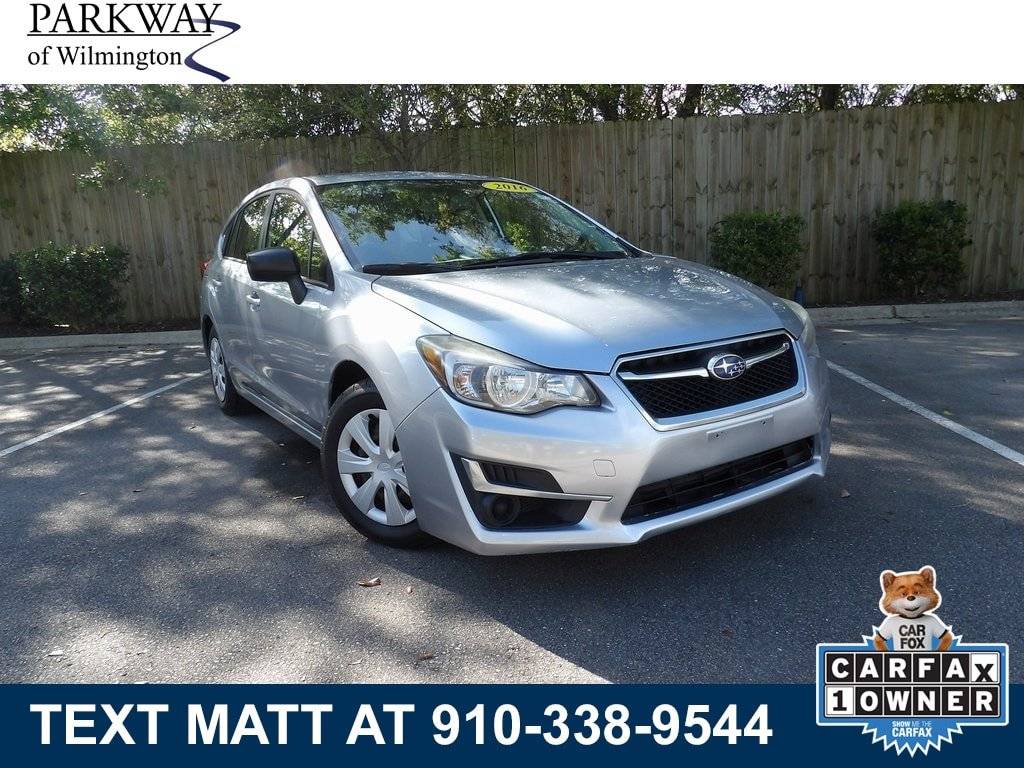 2016 Subaru Impreza 2.0i — Wagon — 117,682 mi — Wilmington, NC