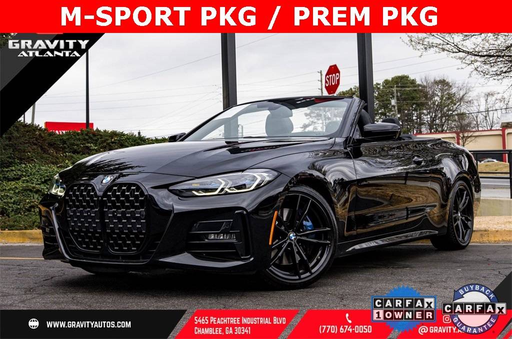 2021 BMW 4 Series 430i — Convertible — 34,523 mi — Chamblee, GA