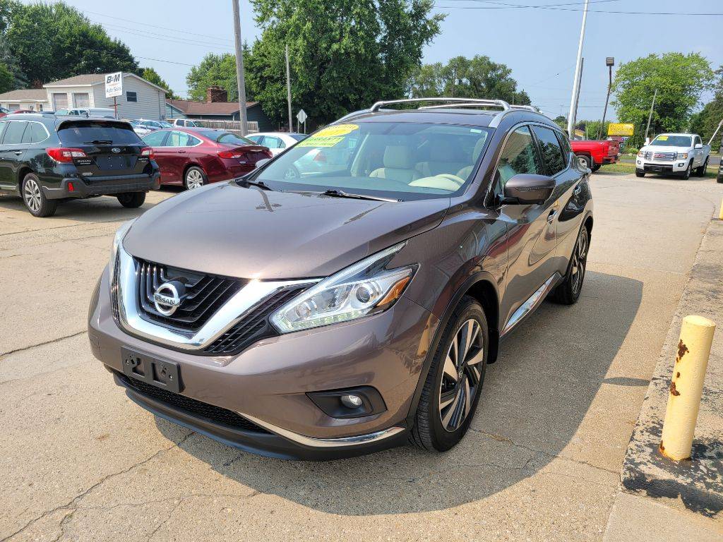 2017 Nissan Murano Platinum — SUV — 76,276 mi — Clare, MI