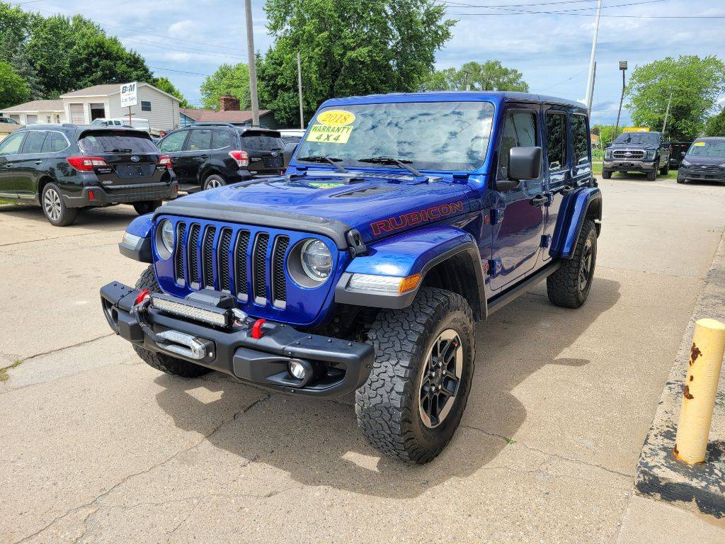 2018 Jeep Wrangler Rubicon — SUV — 81,407 mi — Clare, MI