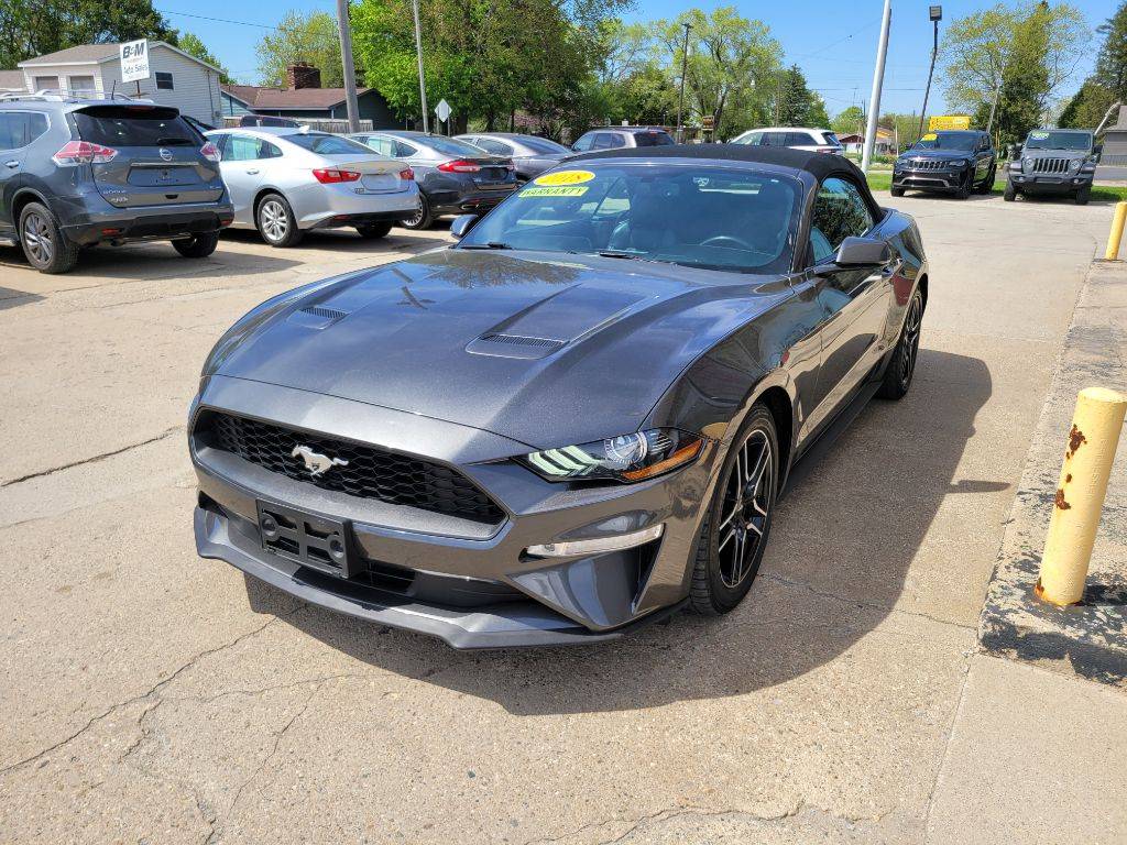 2018 Ford Mustang EcoBoost Premium — Convertible — 89,902 mi — Clare, MI
