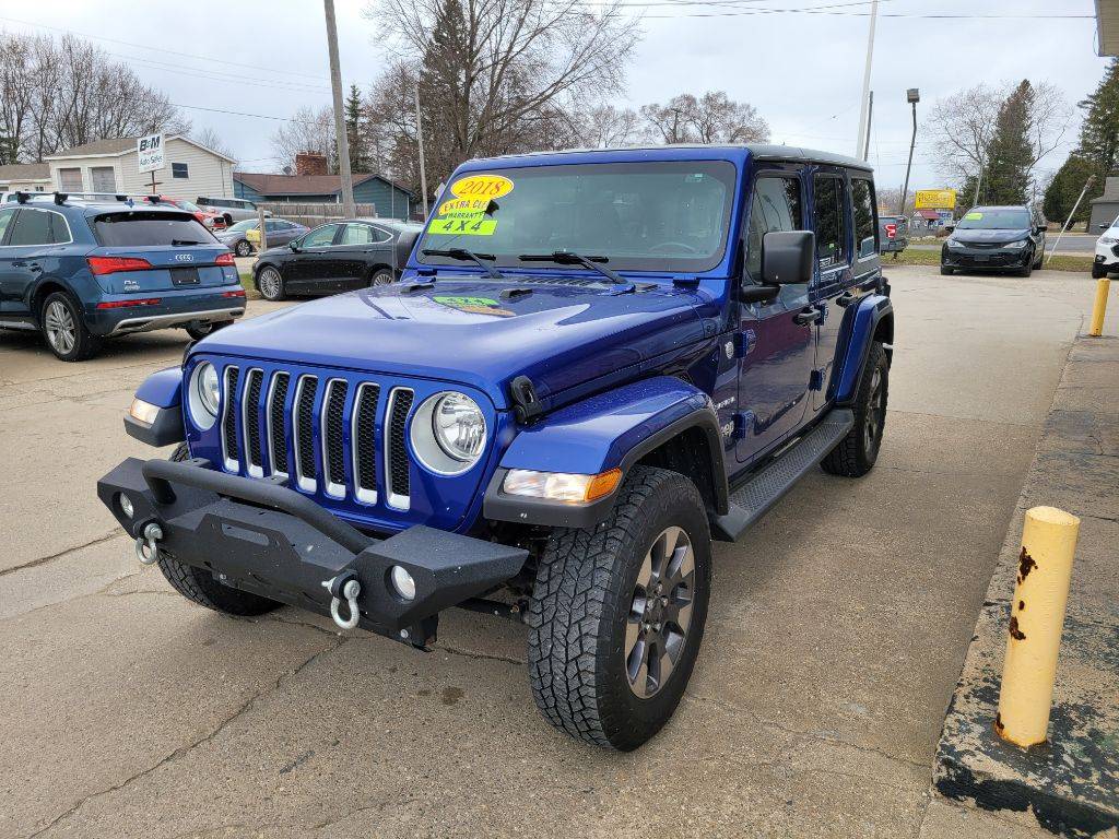 2018 Jeep Wrangler Sahara — SUV — 84,731 mi — Clare, MI