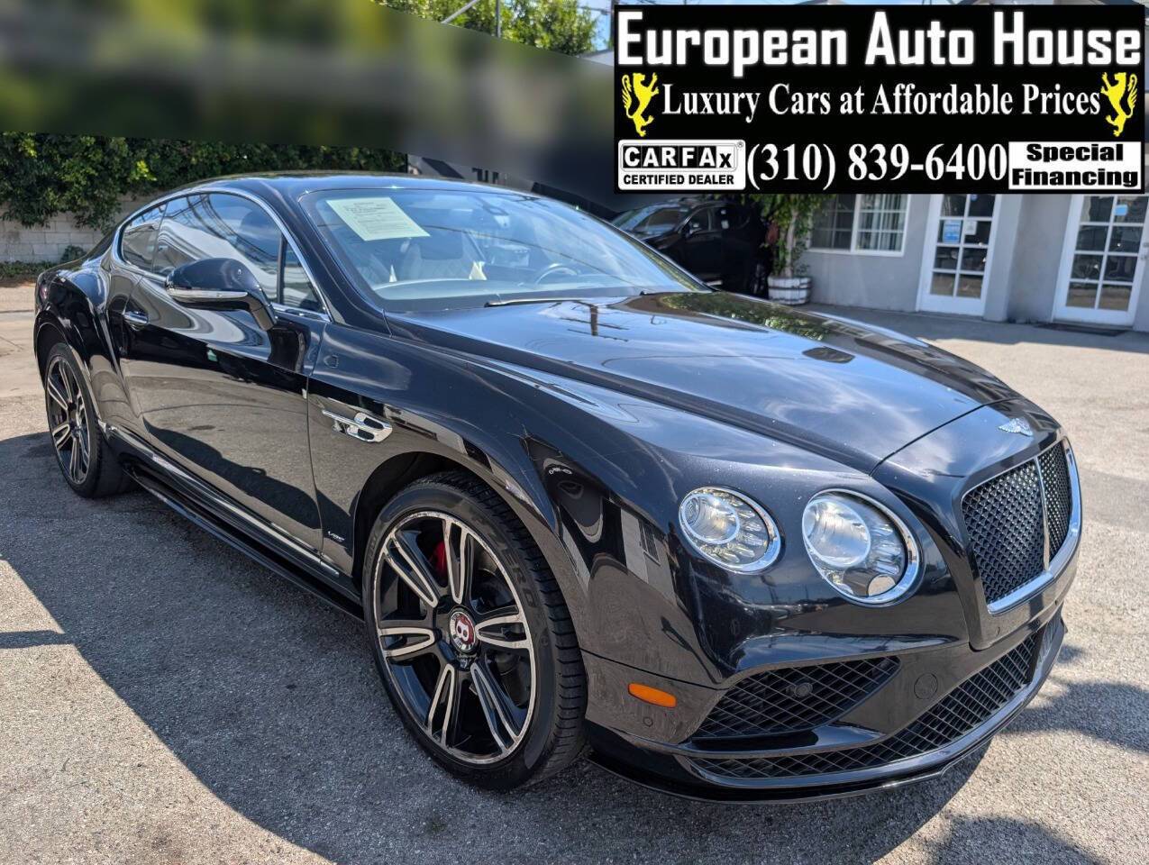 2016 Bentley Continental GT V8 S — Coupe — 66,394 mi — Los Angeles, CA