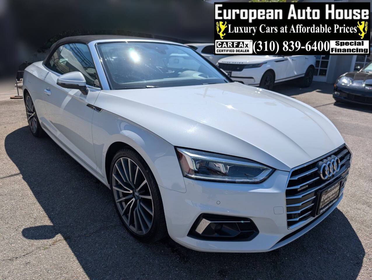 2018 Audi A5 Prestige — Convertible — 43,406 mi — Los Angeles, CA