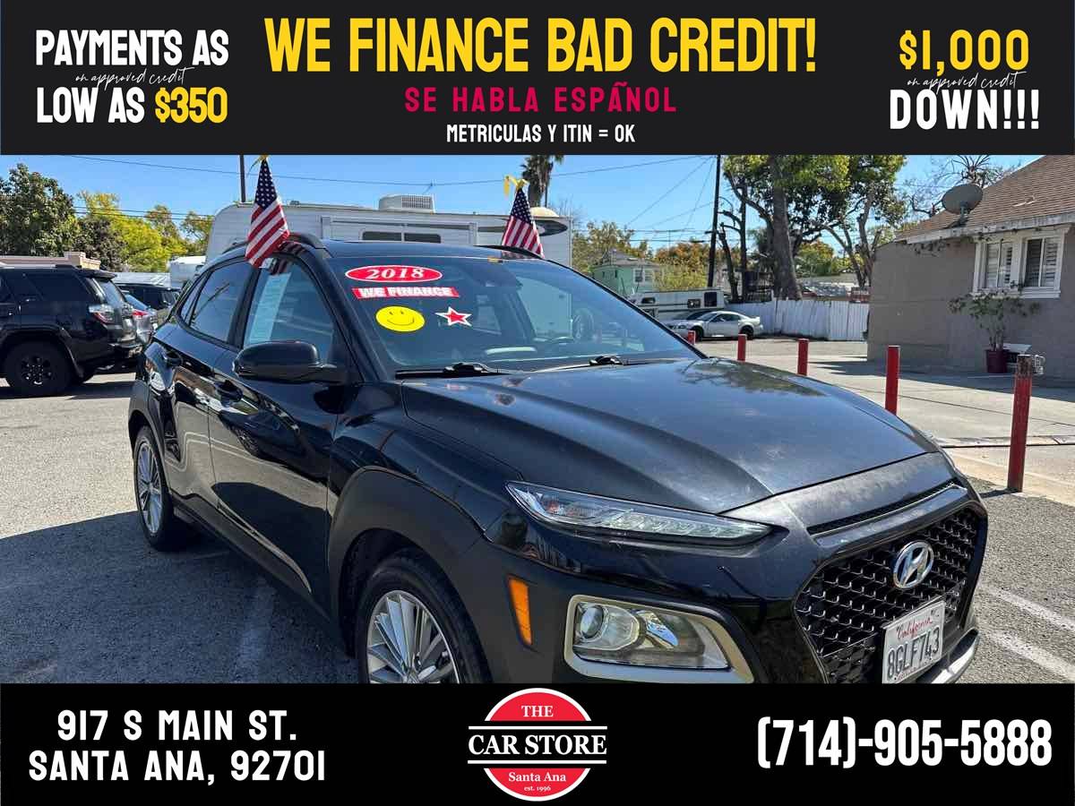 2018 Hyundai Kona SEL — SUV — 99,404 mi — Santa Ana, CA
