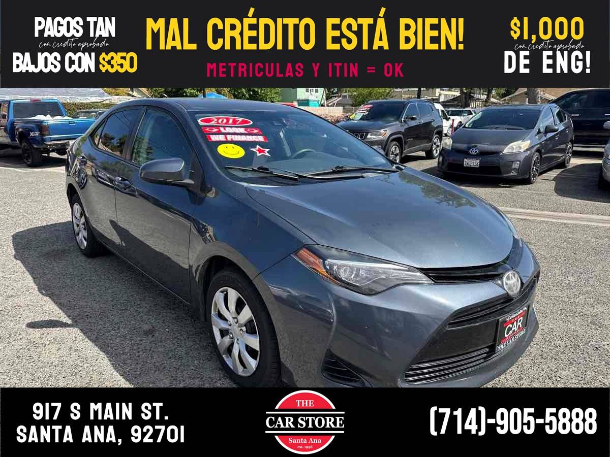 2017 Toyota Corolla LE — Sedan — 139,127 mi — Santa Ana, CA