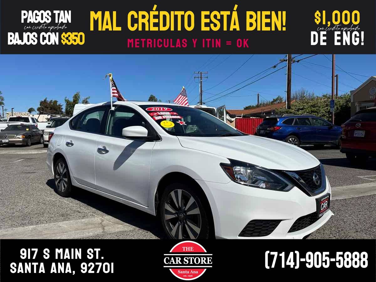 2019 Nissan Sentra SV — Sedan — 82,310 mi — Santa Ana, CA
