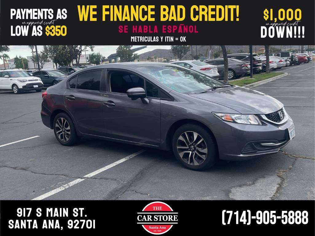 2015 Honda Civic EX — Sedan — 168,777 mi — Santa Ana, CA