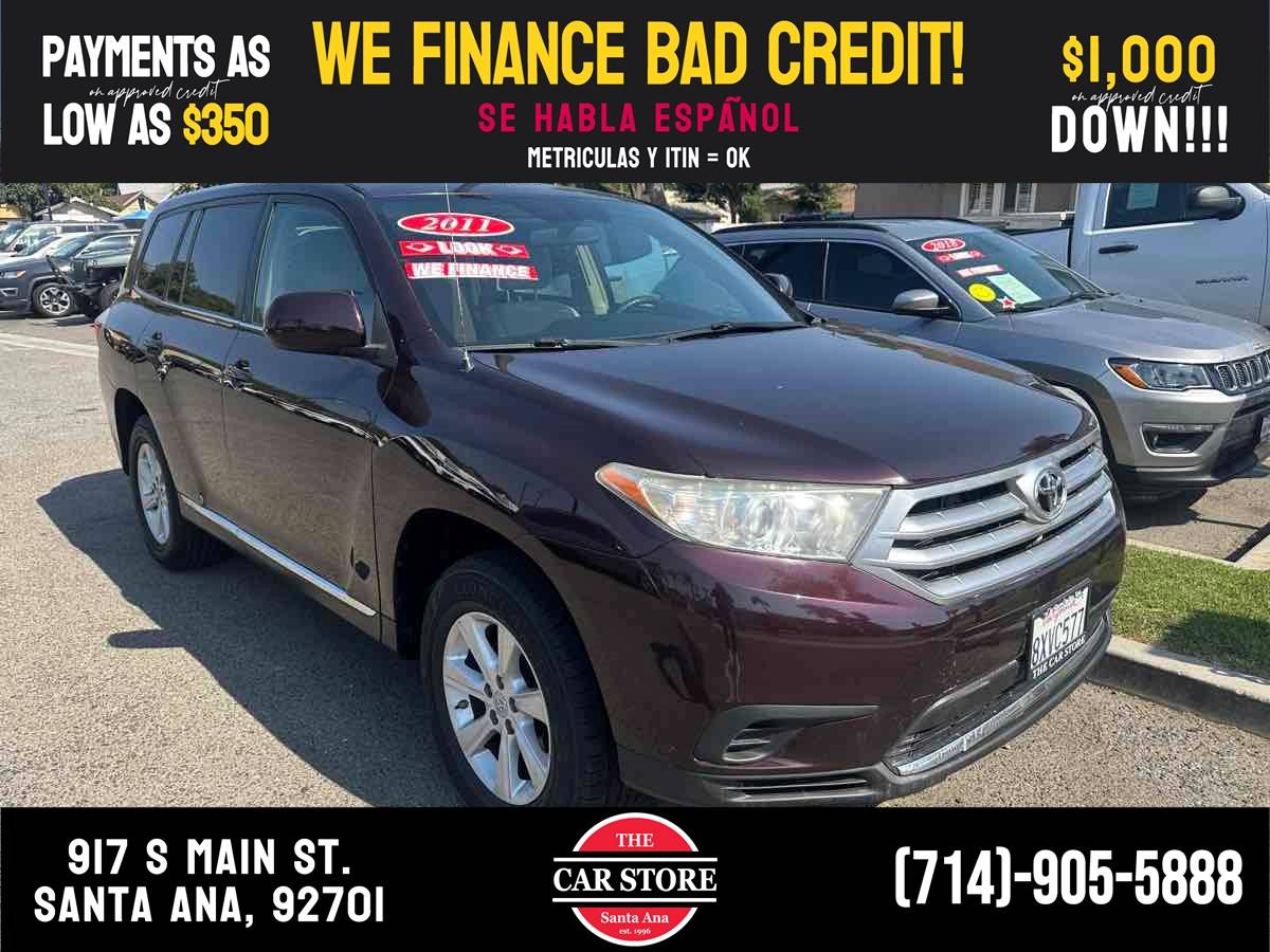2011 Toyota Highlander SE — SUV — 166,113 mi — Santa Ana, CA