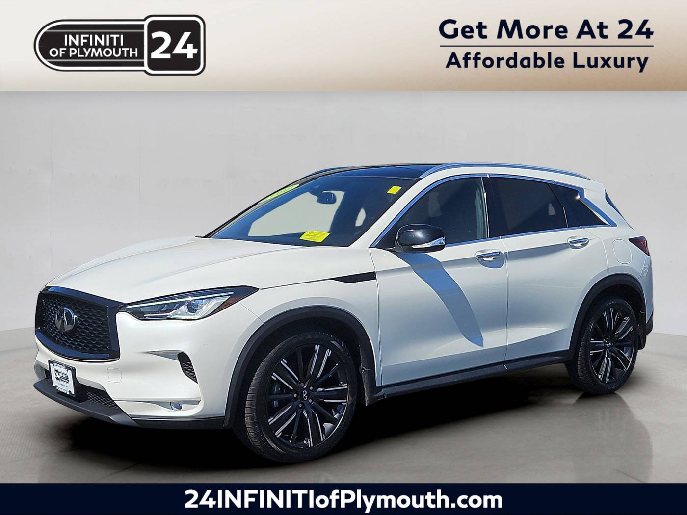 2022 INFINITI QX50 LUXE — SUV — 44,456 mi — Plymouth, MA