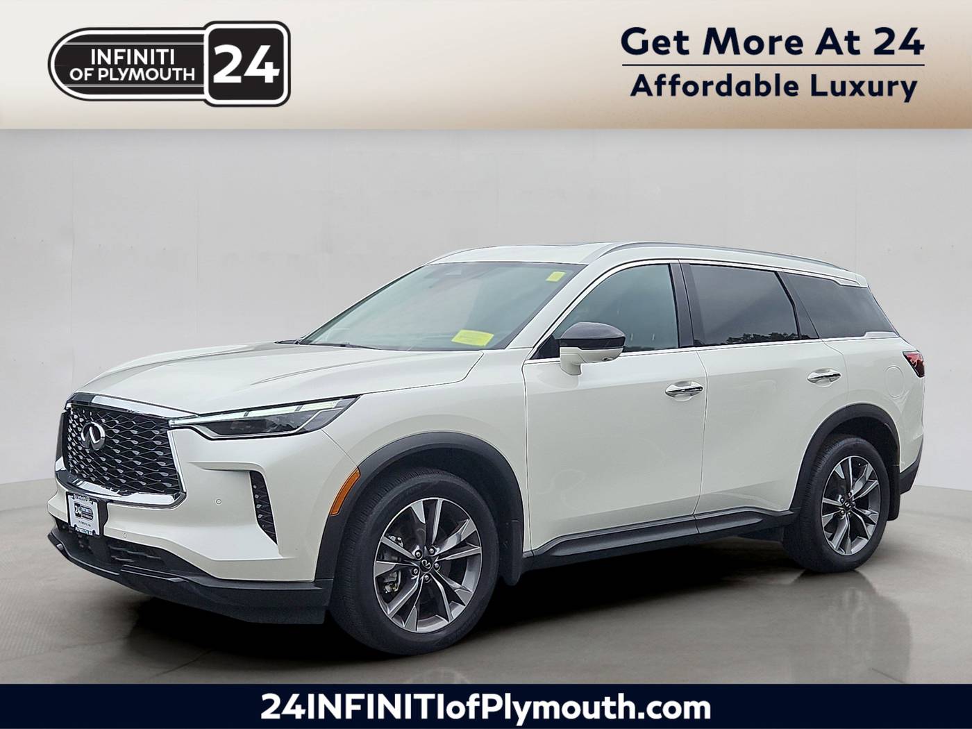 2025 INFINITI QX60 LUXE — SUV — 5,501 mi — Plymouth, MA