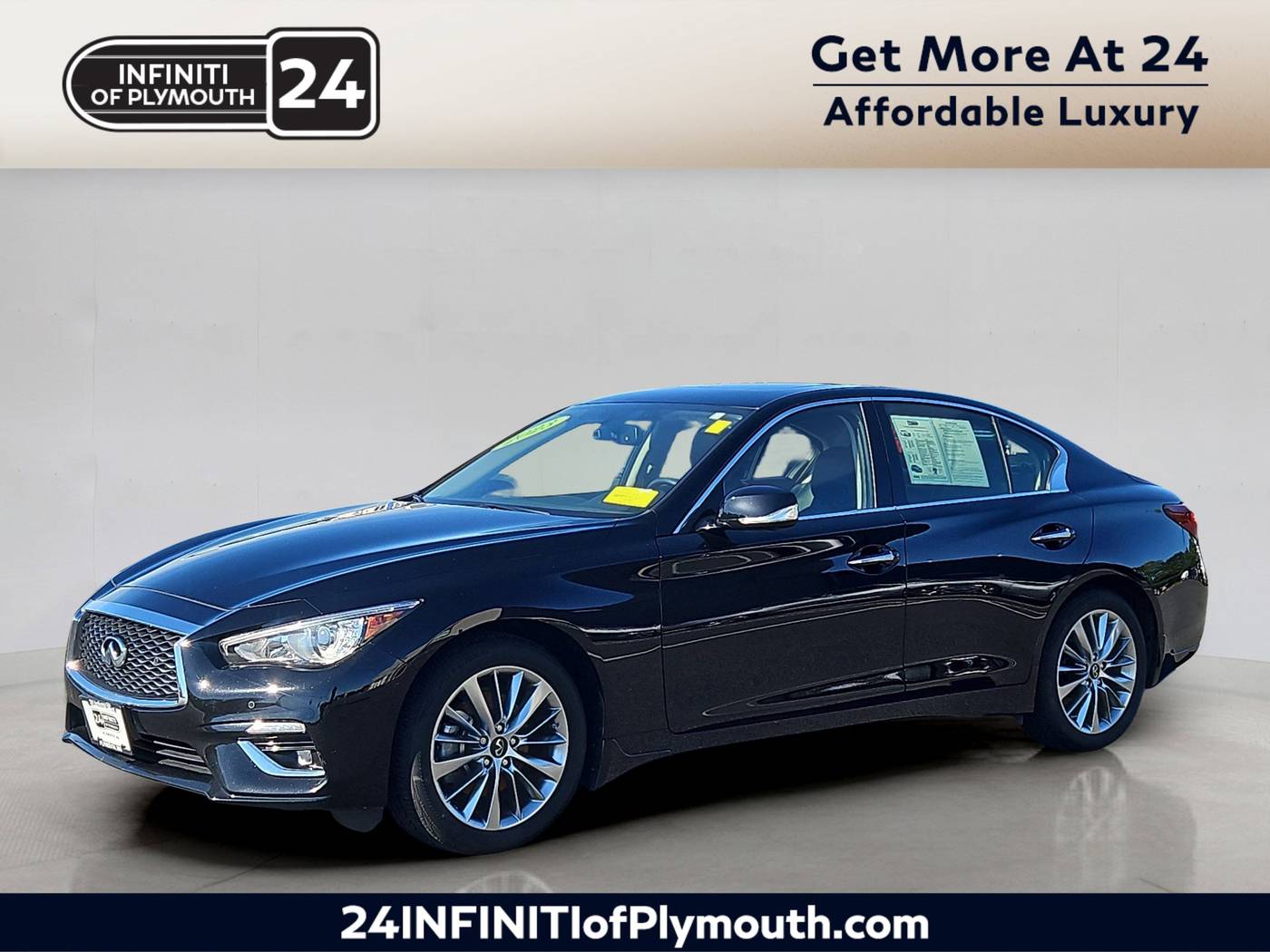 2023 INFINITI Q50 LUXE — Sedan — 27,288 mi — Plymouth, MA
