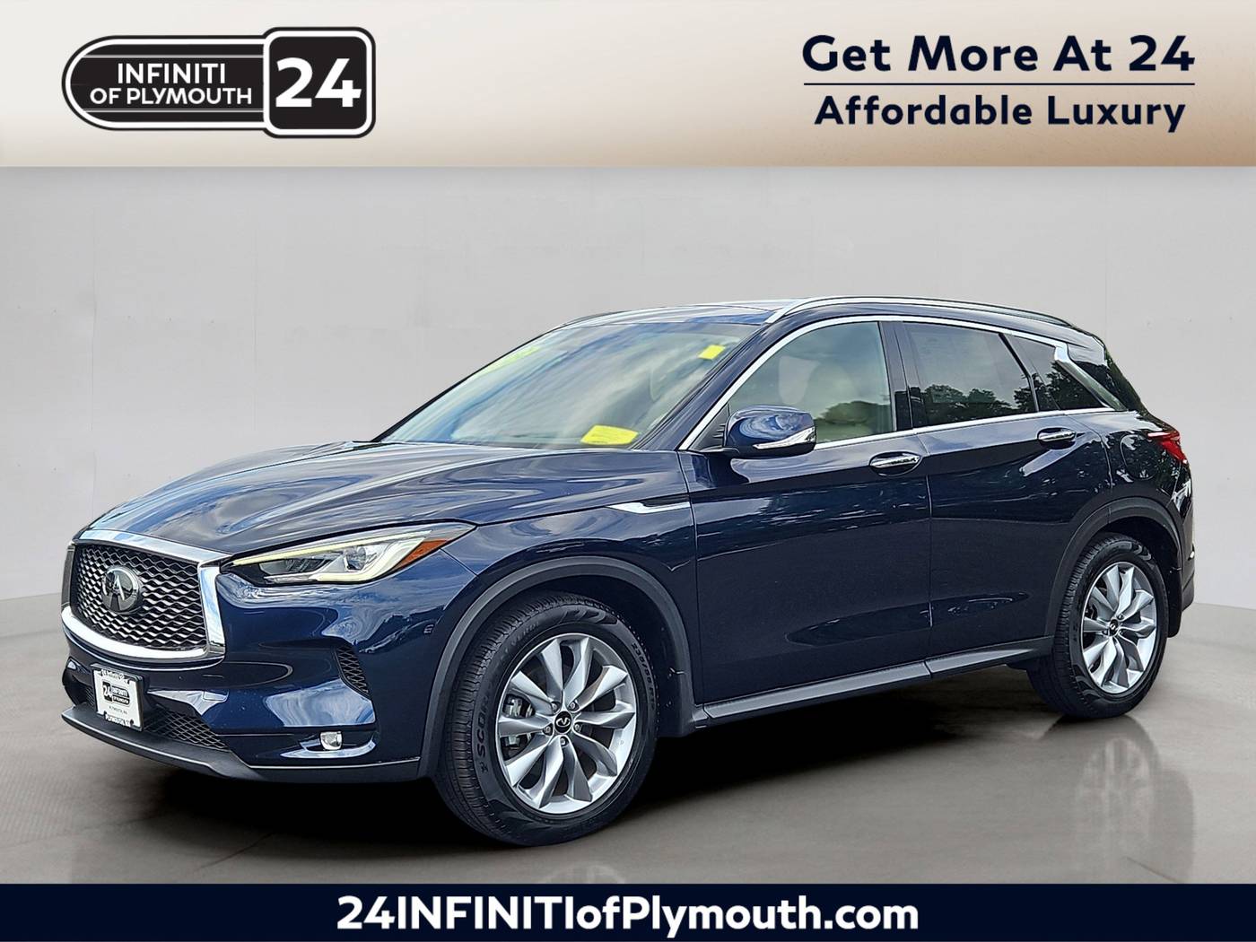 2022 INFINITI QX50 LUXE — SUV — 35,588 mi — Plymouth, MA