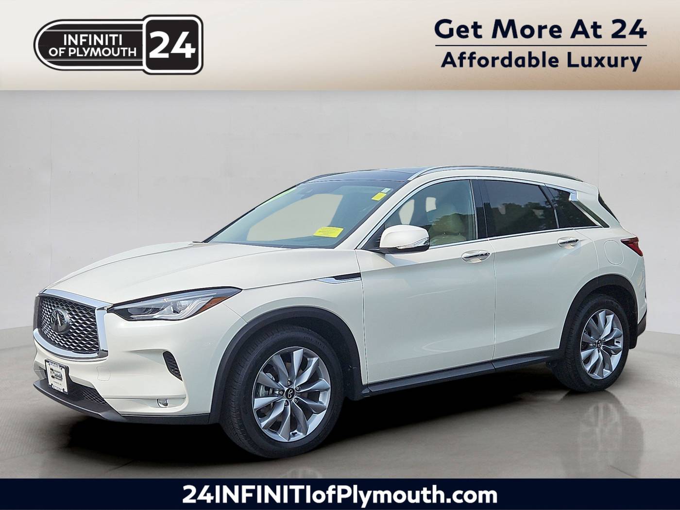 2022 INFINITI QX50 LUXE — SUV — 36,374 mi — Plymouth, MA