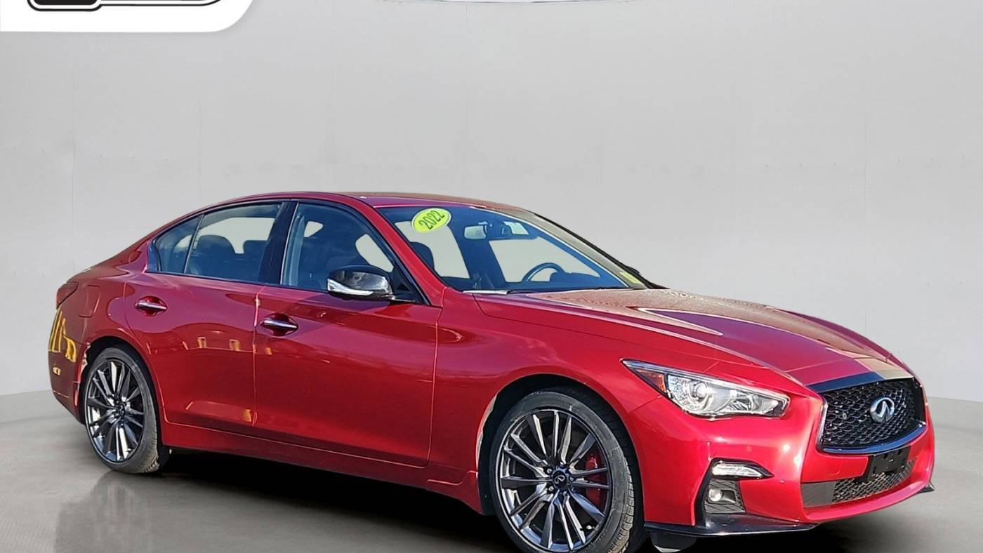 2022 INFINITI Q50 RED SPORT 400 — Sedan — 53,436 mi — Plymouth, MA