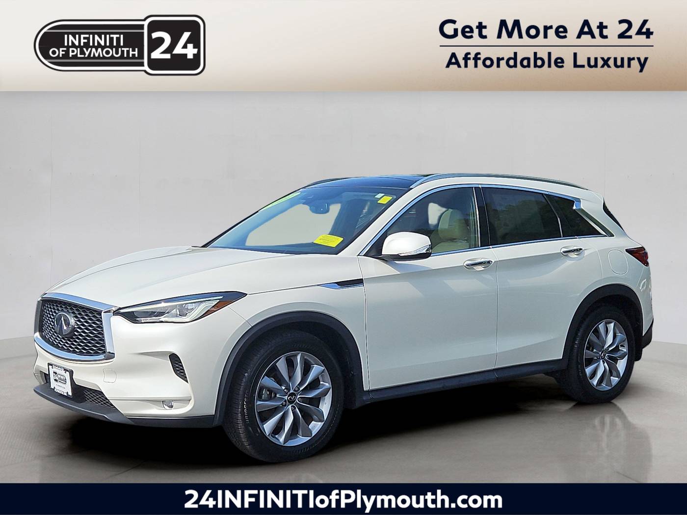 2022 INFINITI QX50 LUXE — SUV — 43,355 mi — Plymouth, MA