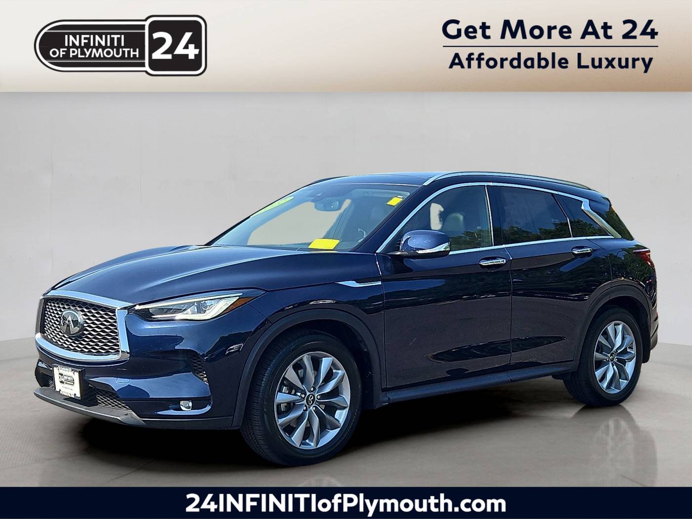 2022 INFINITI QX50 LUXE — SUV — 35,431 mi — Plymouth, MA