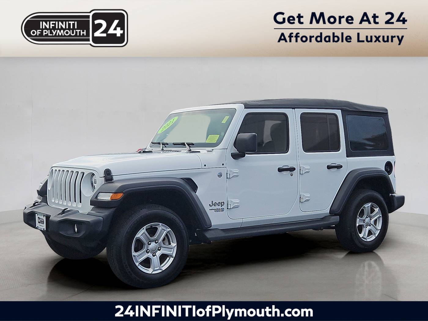 2021 Jeep Wrangler Sport S — SUV — 51,265 mi — Plymouth, MA