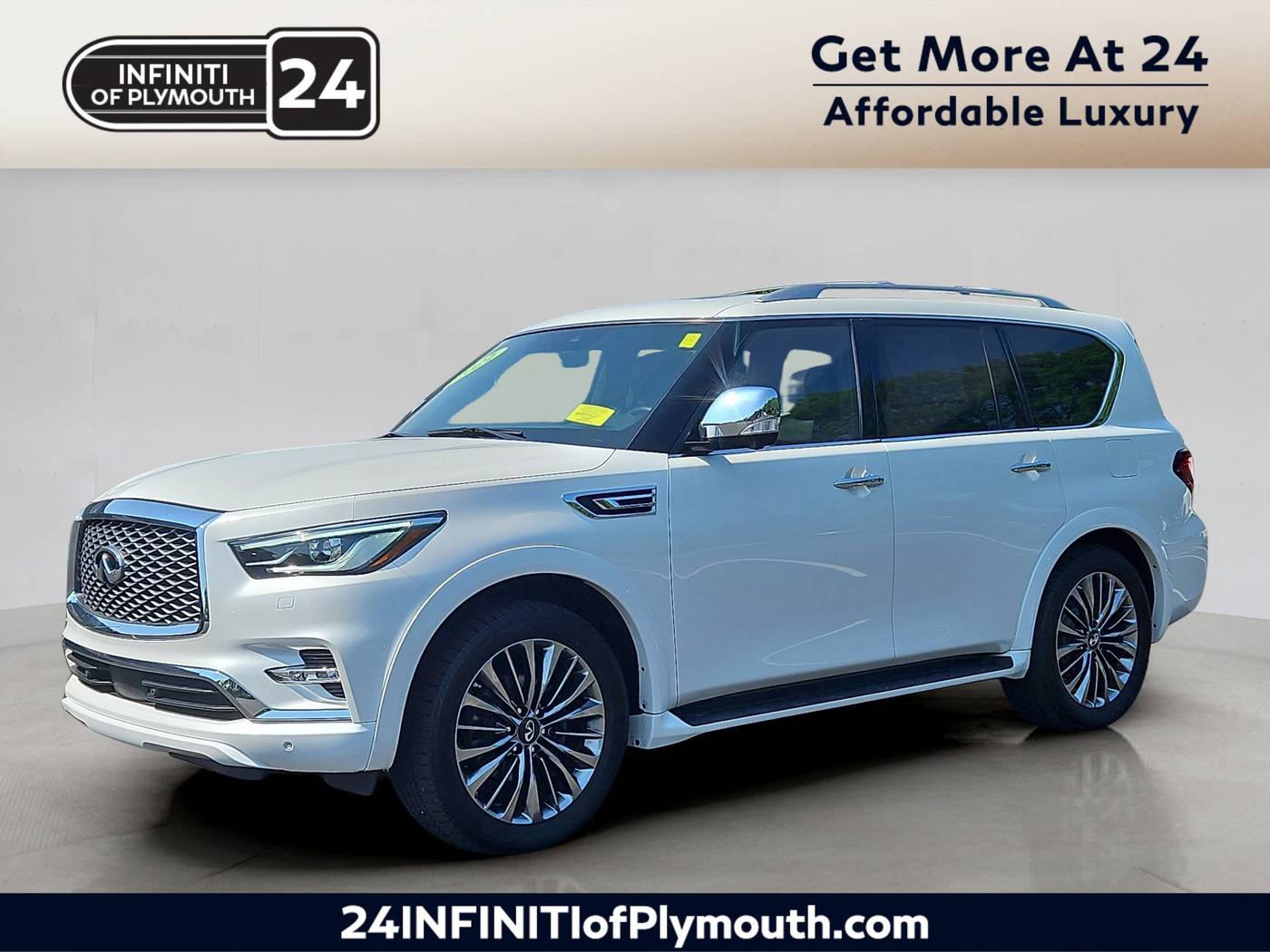 2021 INFINITI QX80 SENSORY — SUV — 54,551 mi — Plymouth, MA