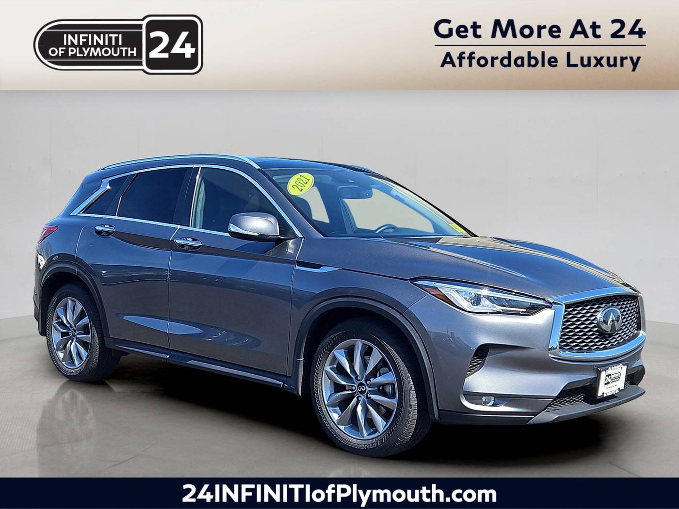 2021 INFINITI QX50 LUXE — SUV — 41,735 mi — Plymouth, MA