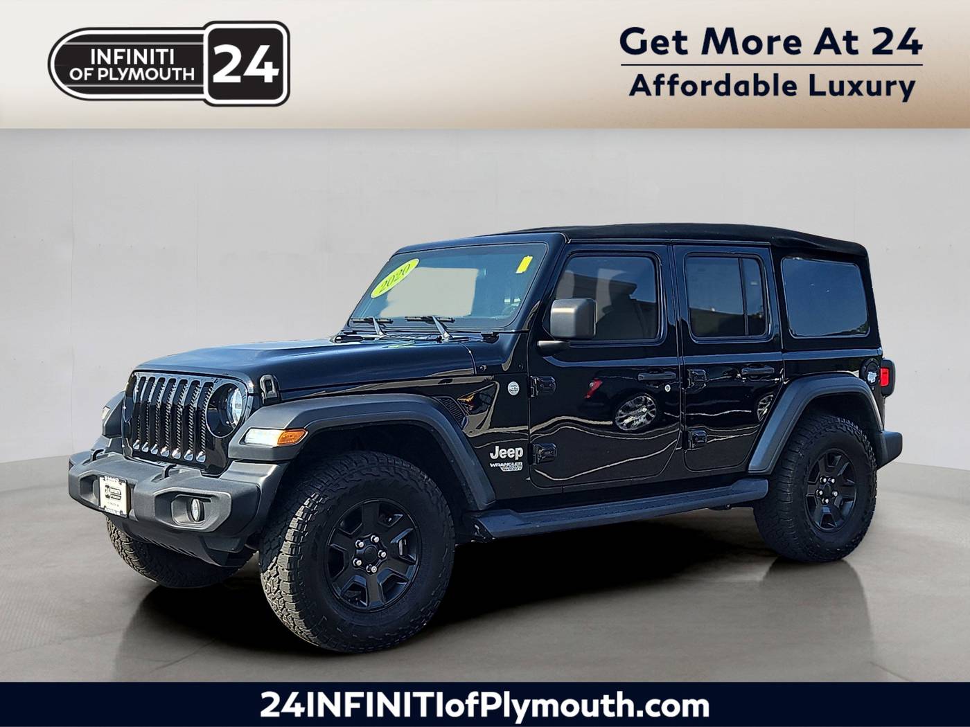2020 Jeep Wrangler Sport S — SUV — 32,994 mi — Plymouth, MA