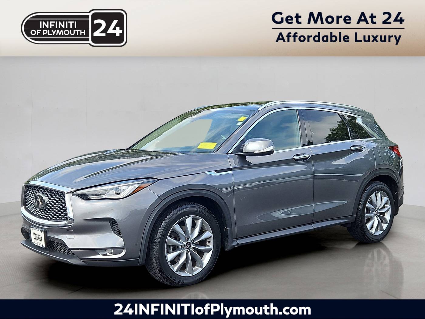 2022 INFINITI QX50 LUXE — SUV — 53,183 mi — Plymouth, MA