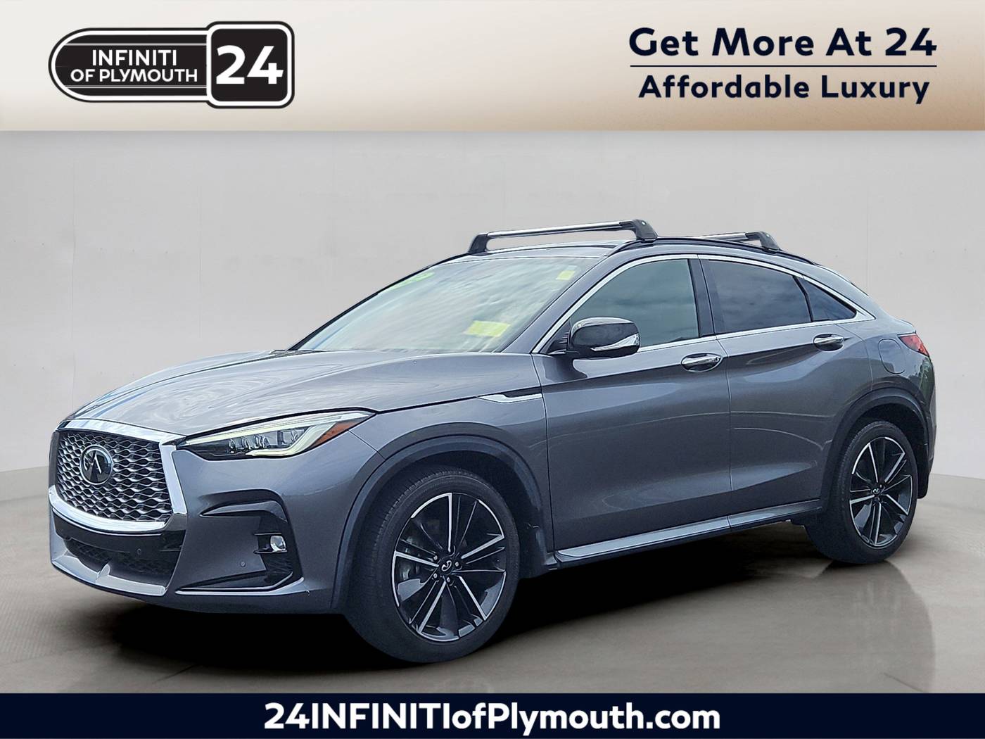 2022 INFINITI QX55 ESSENTIAL — SUV — 36,117 mi — Plymouth, MA