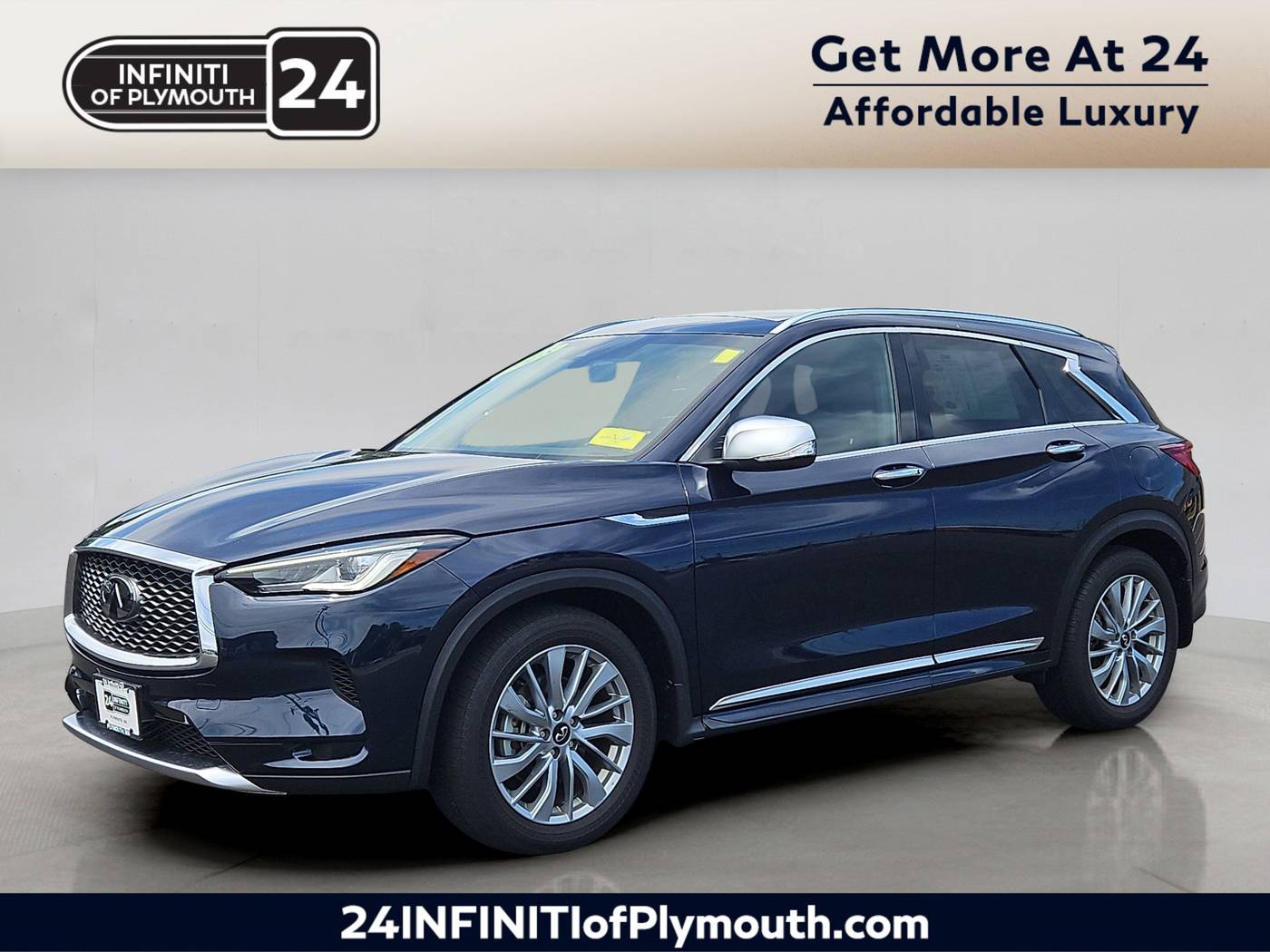 2023 INFINITI QX50 LUXE — SUV — 15,279 mi — Plymouth, MA
