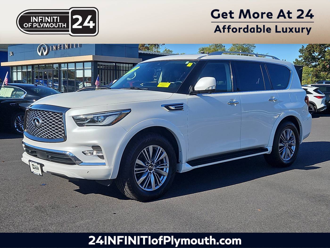 2022 INFINITI QX80 LUXE — SUV — 69,618 mi — Plymouth, MA