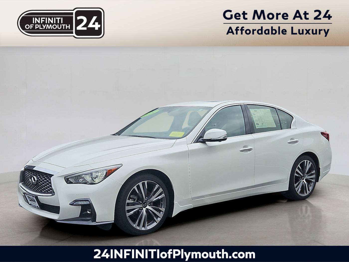 2022 INFINITI Q50 SENSORY — Sedan — 24,399 mi — Plymouth, MA