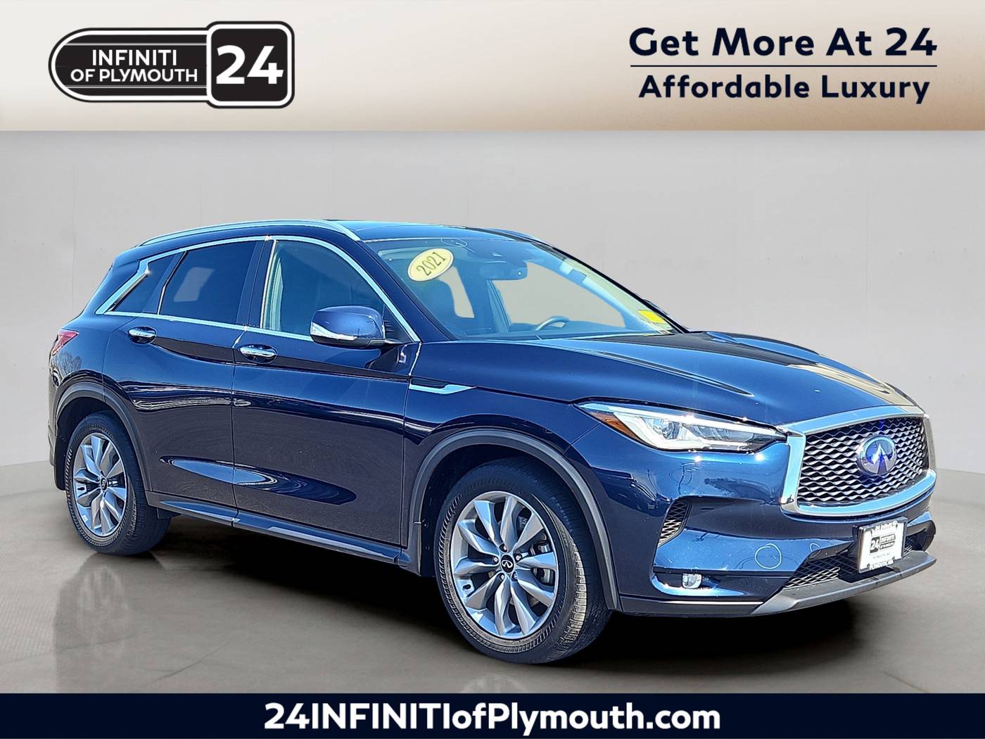 2021 INFINITI QX50 LUXE — SUV — 47,014 mi — Plymouth, MA