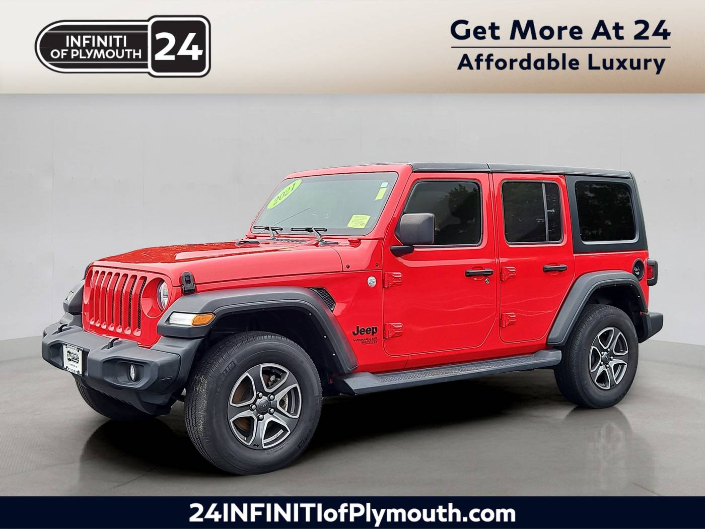 2021 Jeep Wrangler Sport S — SUV — 41,606 mi — Plymouth, MA