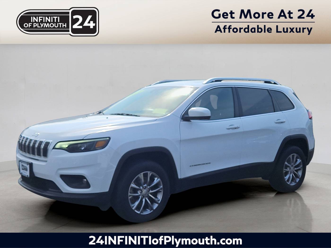 2021 Jeep Cherokee Latitude Lux — SUV — 49,205 mi — Plymouth, MA