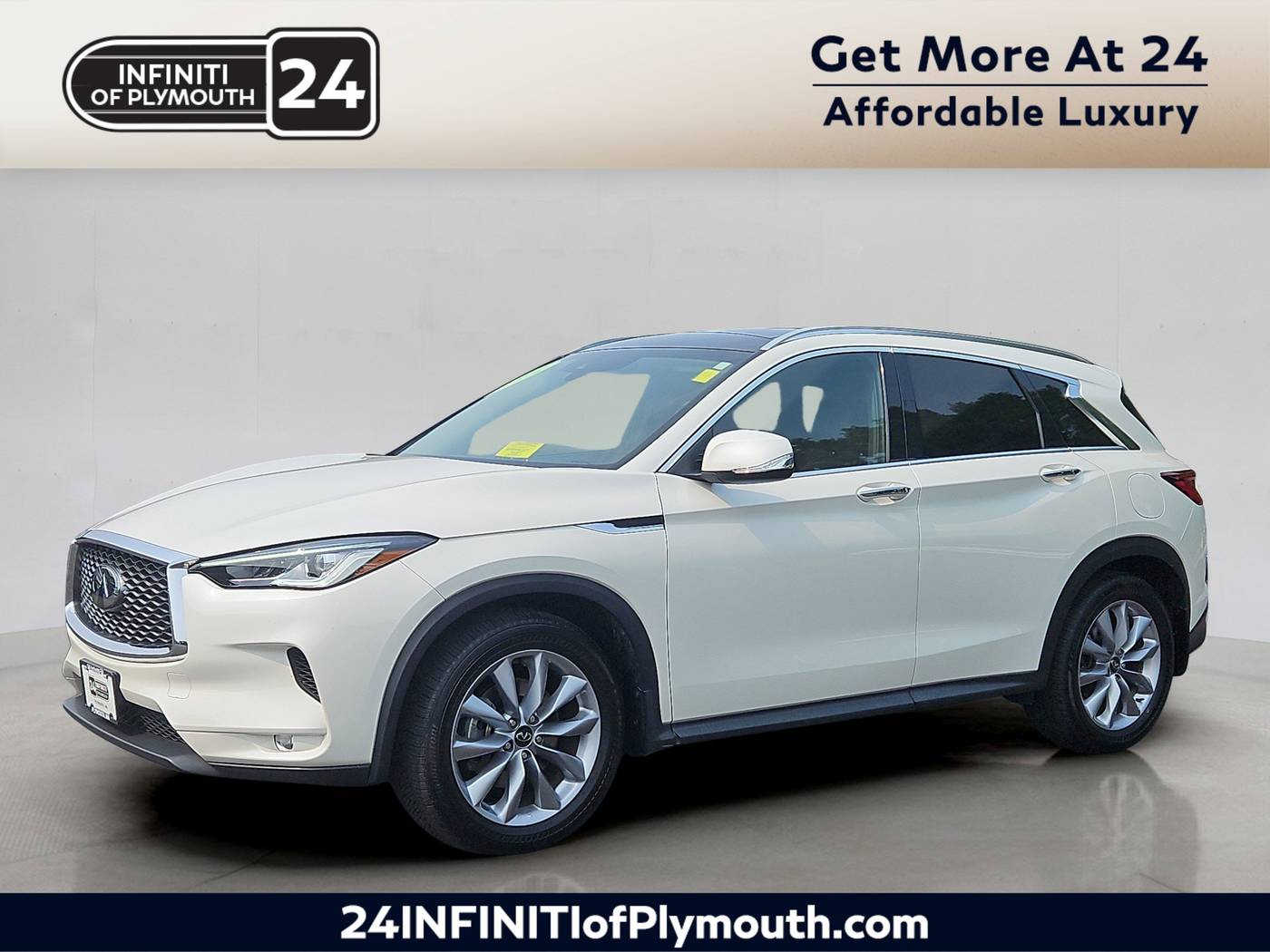2022 INFINITI QX50 LUXE — SUV — 40,557 mi — Plymouth, MA