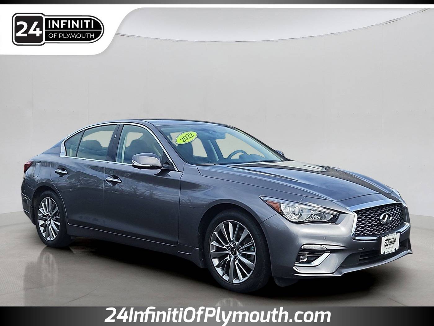 2022 INFINITI Q50 LUXE — Sedan — 28,042 mi — Plymouth, MA