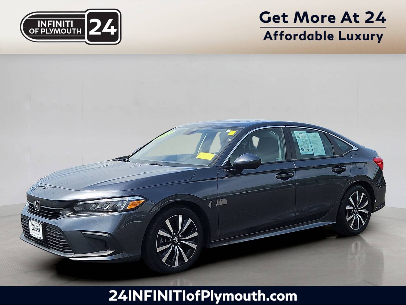 2022 Honda Civic EX — Sedan — 49,710 mi — Plymouth, MA
