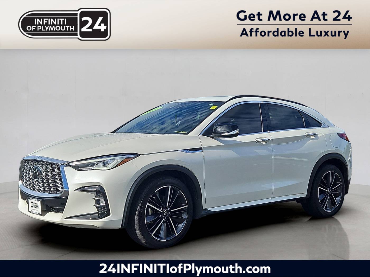 2022 INFINITI QX55 LUXE — SUV — 46,675 mi — Plymouth, MA